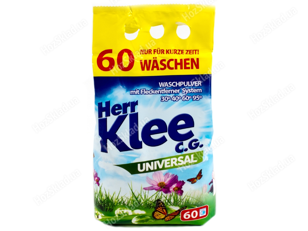 Пральний порошок безфосфатний Klee UNIVERSAL 5кг Німеччина 