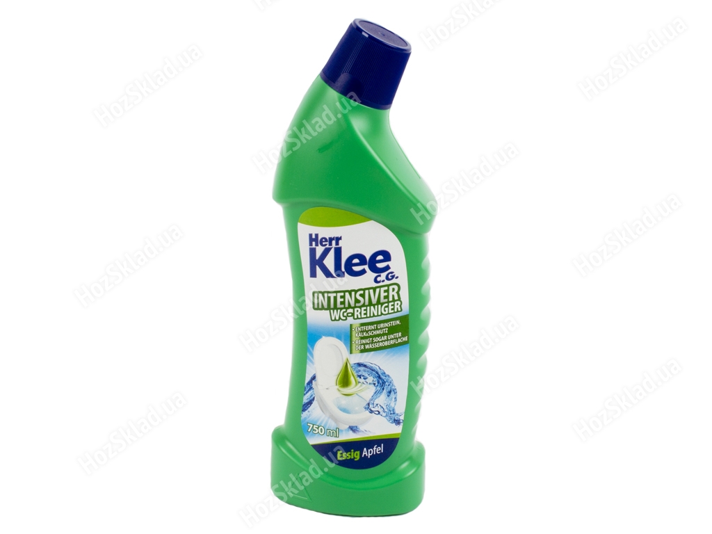 Средство для мытья унитаза KLEE Яблоко с уксусом 750мл