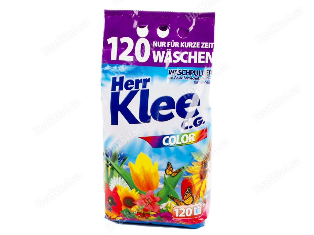 Стиральный порошок бесфосфатный Klee Color 10кг Германия