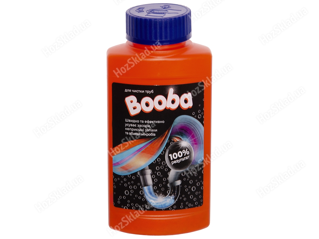 Засіб миючий Booba для очищення і підвищення прохідності каналізаційних труб 250г