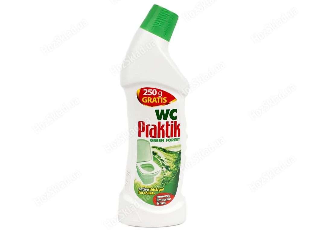 Средство для мытья унитаза Praktik Зеленый лес 500+250мл (74939)