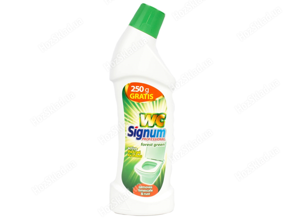 Средство для мытья унитаза Signum Зеленый лес 500+250мл (62780)