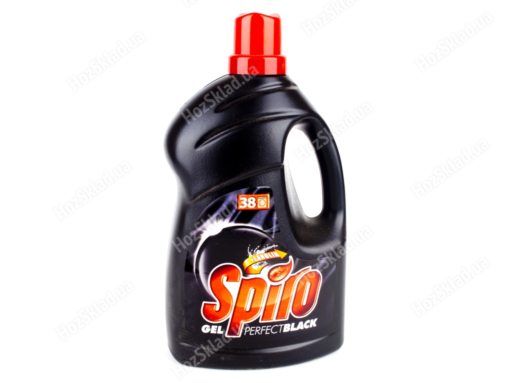 Гель для прання безфосфатний Spiro - Чорний 3л (Польща) 