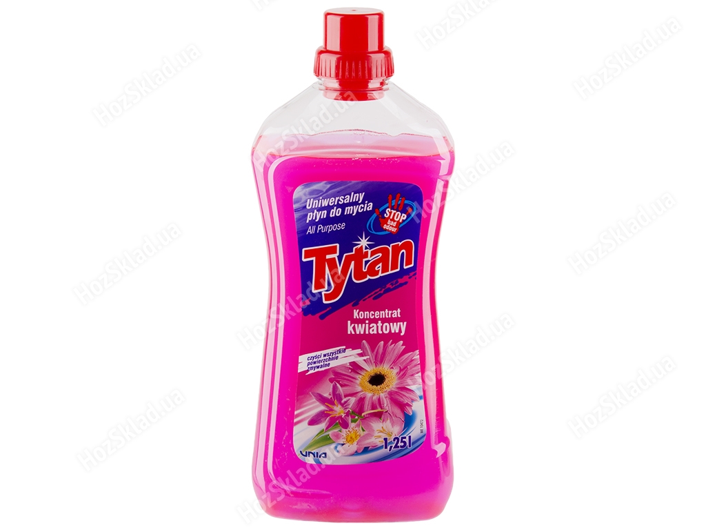 Рідина універсальна для миття Tytan концентрат 1,25л (квітковий)