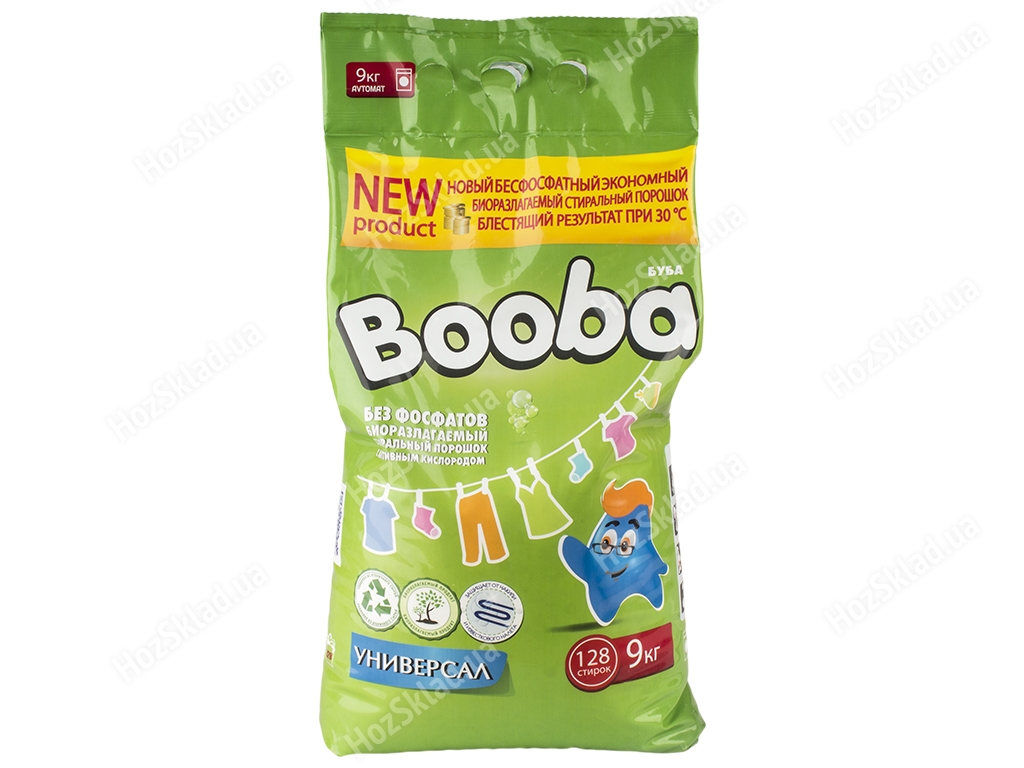 Стиральный порошок Booba Универсал 9кг