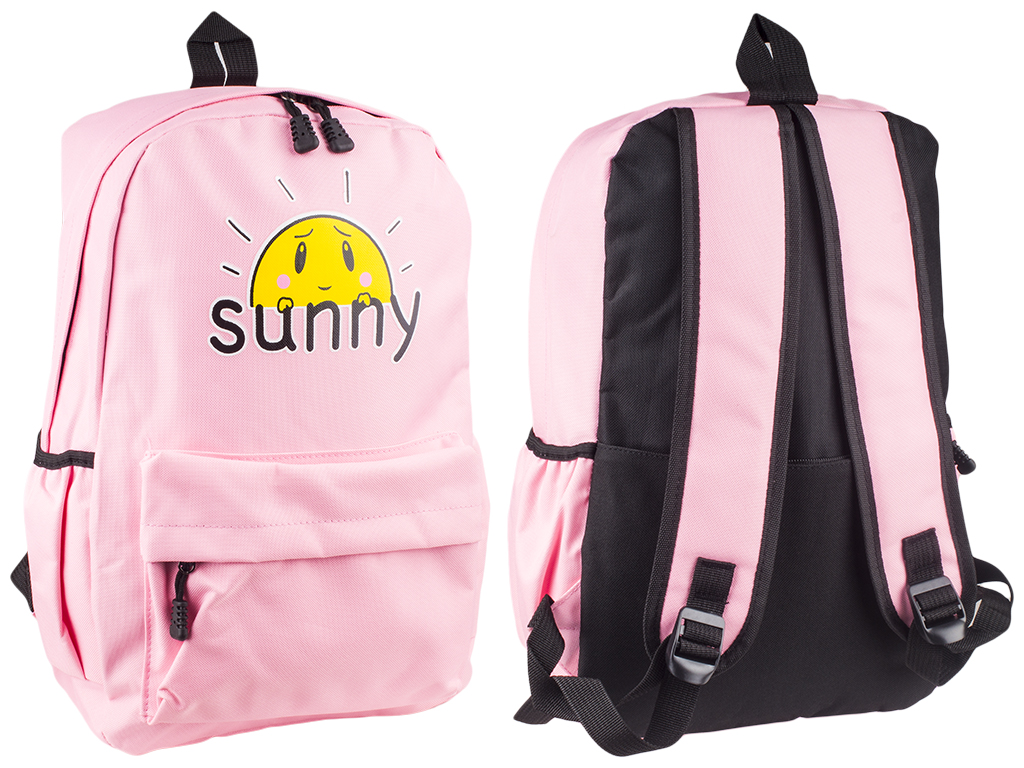 Рюкзак "Sunny" рожевий 27х14х42см