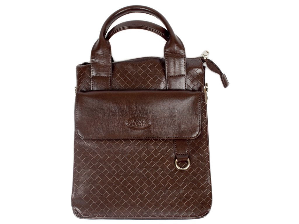 Сумка мужская "Roterhilte" кожзам. коричневая