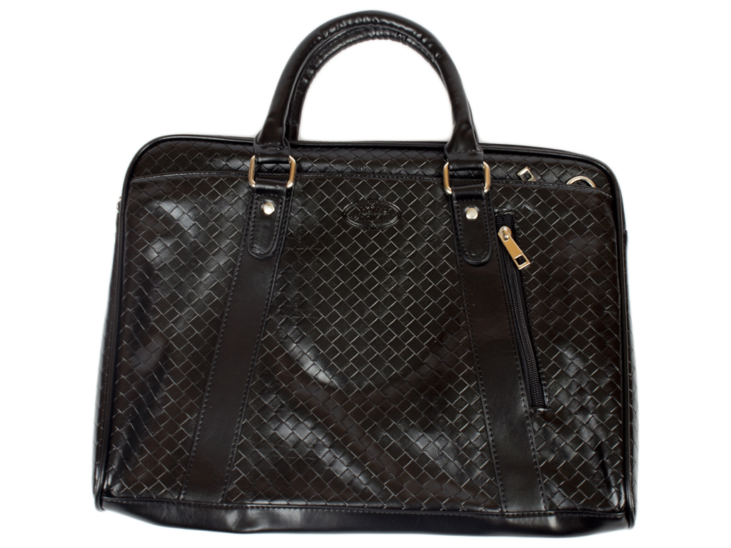 Сумка мужская "Roterhilte" кожзам. черная