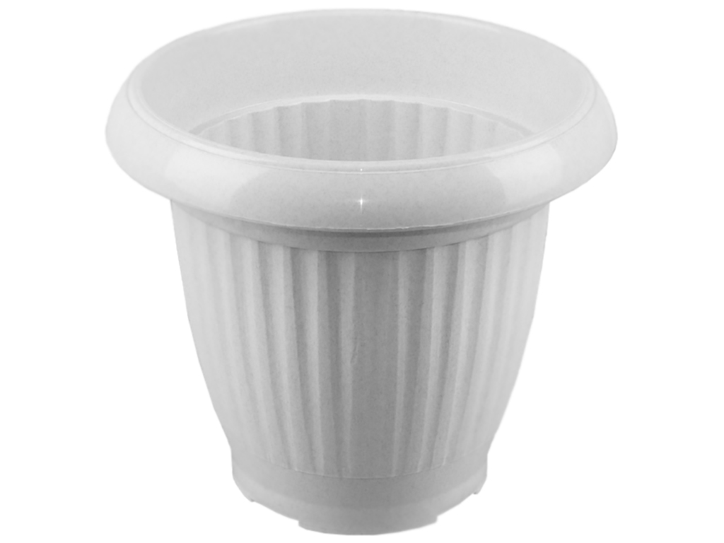 Горшок для цветов напольный №5 24л (цвет белый) Консенсус