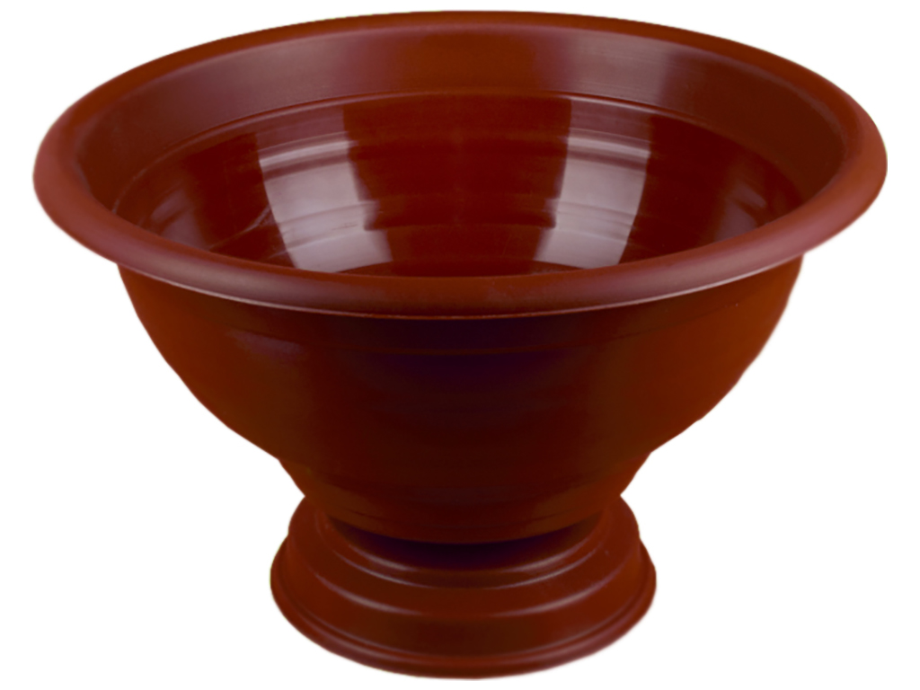 Горщик для квітів на ніжці 350мм 5,5л (колір коричневий) Консенсус