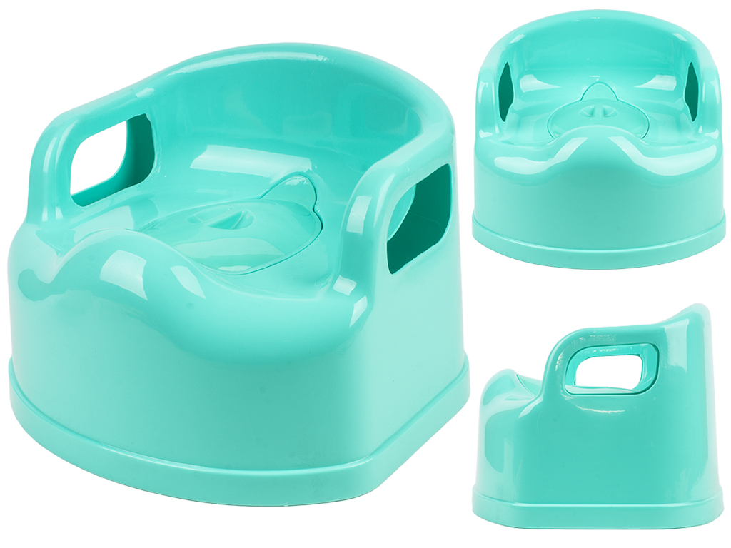 Горшок детский SL со съемной чашей и крышкой (цвет бирюза) Консенсус