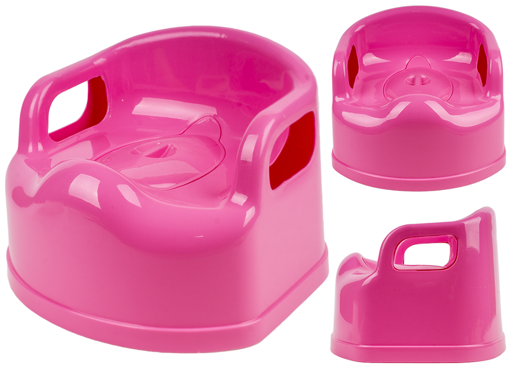 Горшок детский SL со съемной чашей и крышкой (цвет розовый) Консенсус
