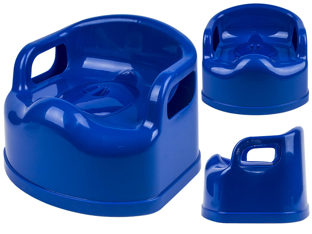 Горшок детский SL со съемной чашей и крышкой (цвет синий) Консенсус