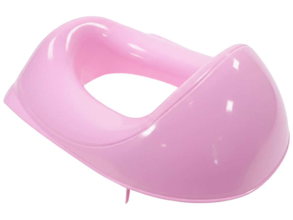 Сиденье детское на унитаз Консенсус, пластик, 41×28×7см, цвет розовый
