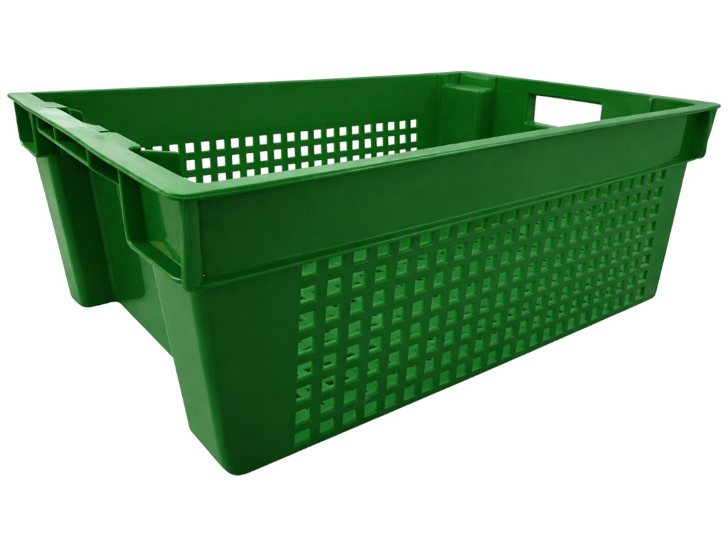 Ящик упаковочный Консенсус, пластик, 20×39×62см, цвет зеленый
