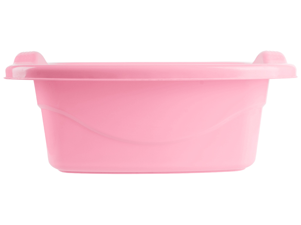 Таз прямокутний Лазурит Консенсус, 15л (Рожевий)