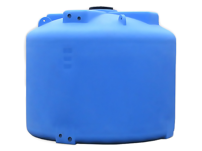 Емкость вертикальная круглая ОDS - 10000 л диаметр горловины 42см