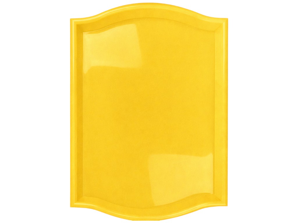 Піднос Консенсус, пластик, 50×35×4см, колір жовтий