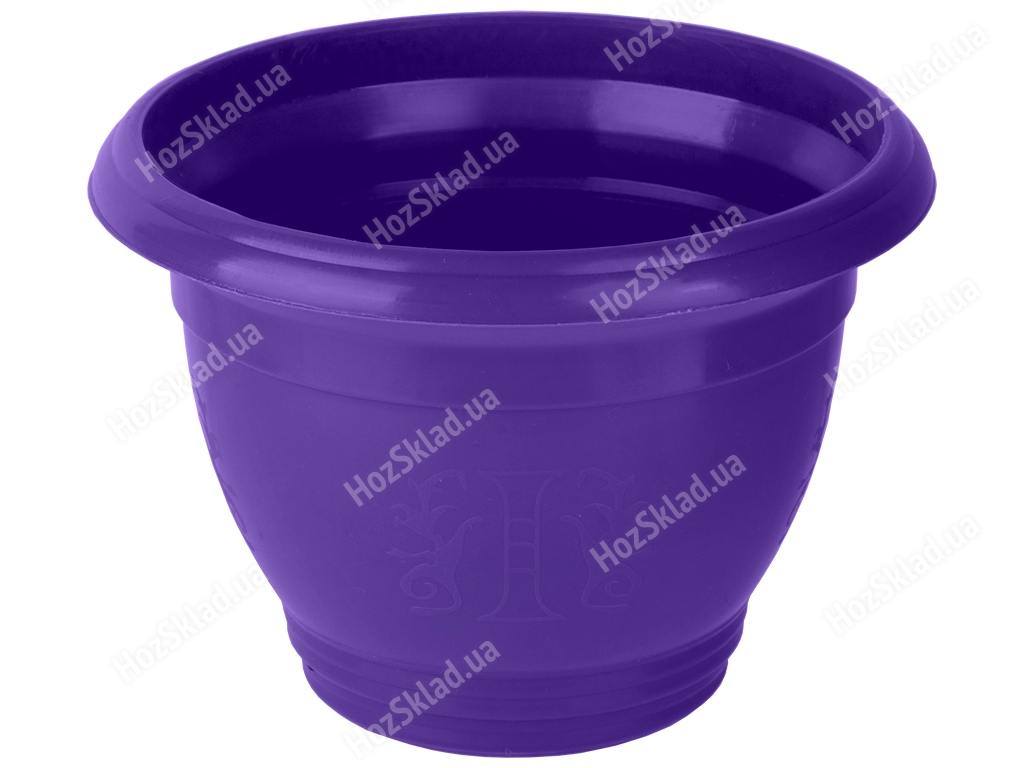 Горщик для квітів Петунія №0 160x140мм (колір фіолетовий) Консенсус