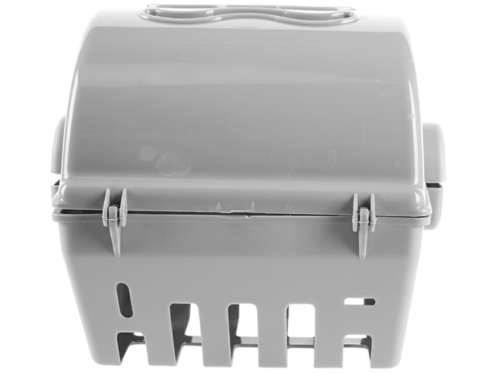 Держатель туалетной бумаги Консенсус, настенный, пластик, 15×15×30см, цвет металик