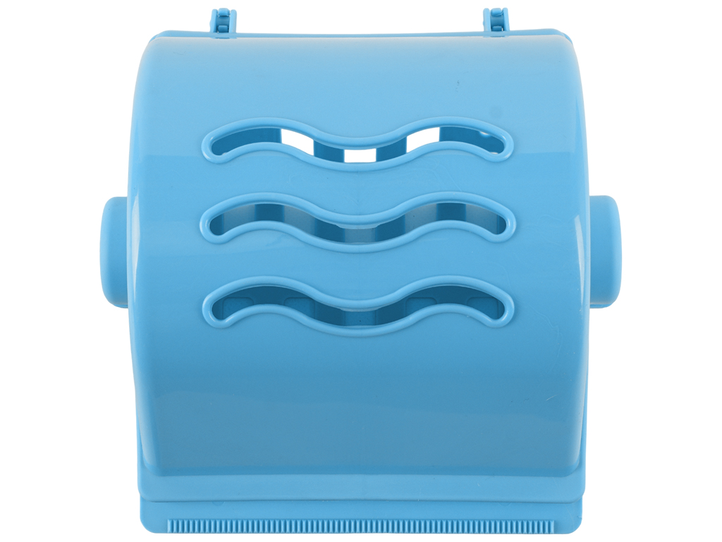 Держатель туалетной бумаги Консенсус, 15х15х30см (Голубой)