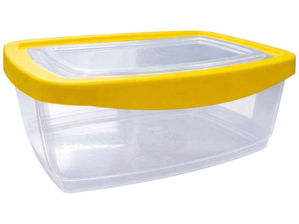 Контейнер для пищевых продуктов КиперБокс, овальный, пластик, 1,3л, 20х15,5х5,5см