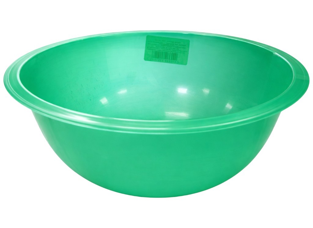 Миска кухонна Консенсус, пластик, 1,6л, 18×11,5см, колір зелений