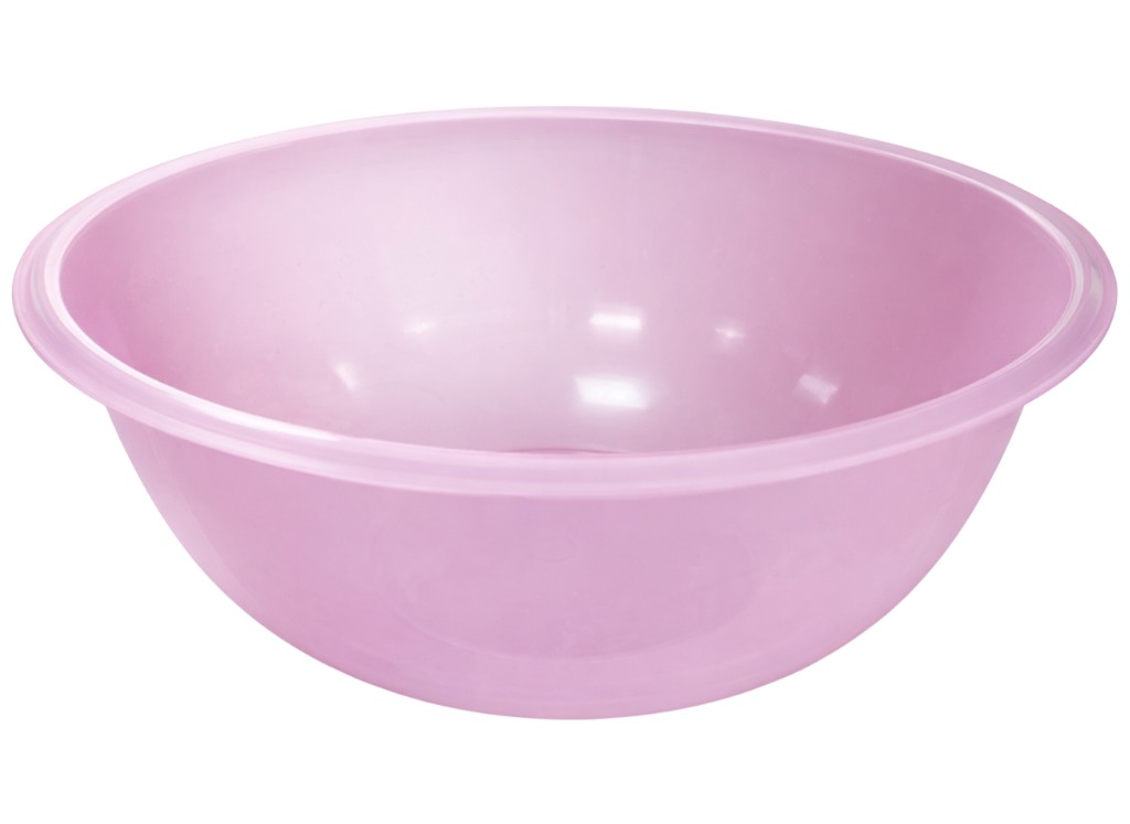 Миска кухонна Консенсус, пластик, 1,6л, 18×11,5см, колір рожевий