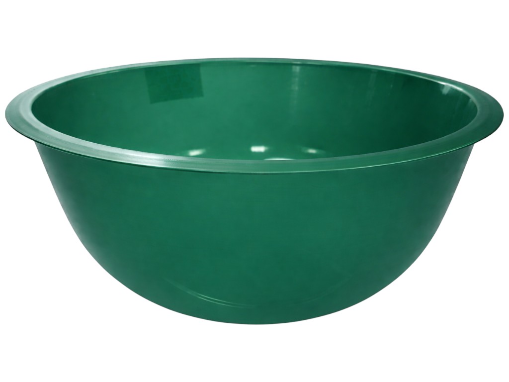 Миска кухонна Консенсус, пластик, 4л, 27,5×14,5см, колір зелений