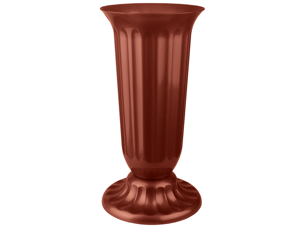 Ваза для квітів №1 190x38мм (колір коричневий) Консенсус