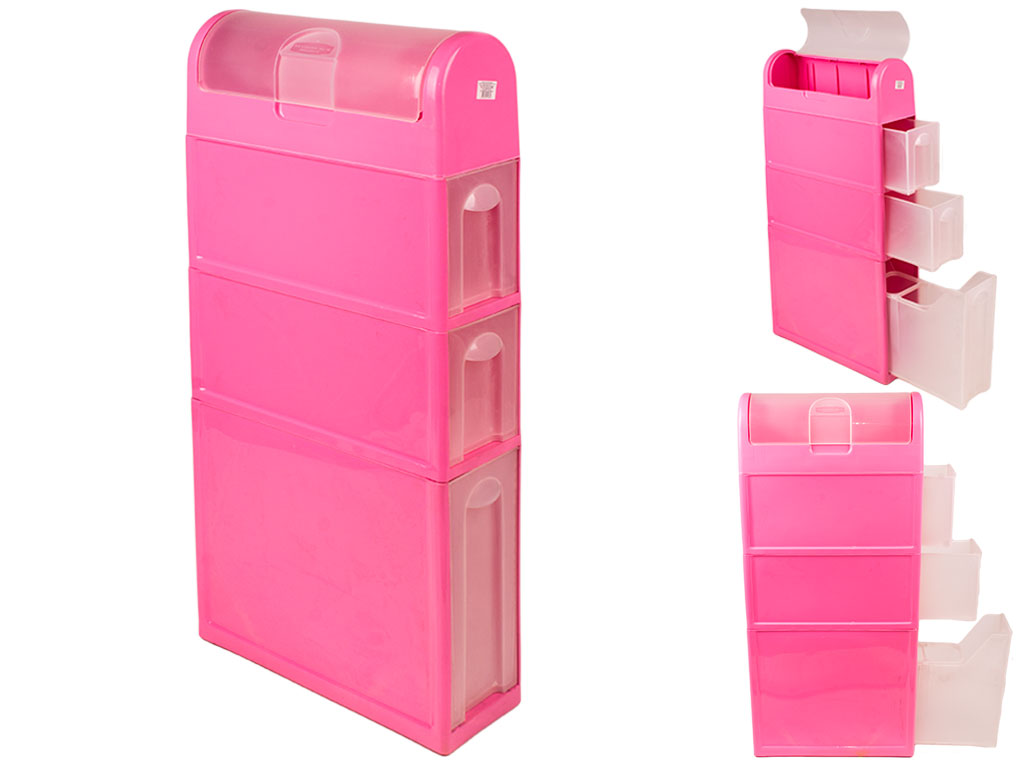 Шкафчик (цвет розовый) Консенсус