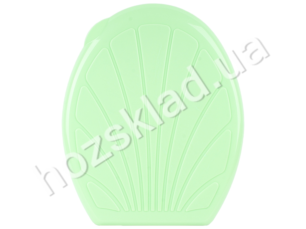 Купить Сиденье для унитаза пластиковая Ромашка (цвет - салатовый) Efe plastics - фото 4