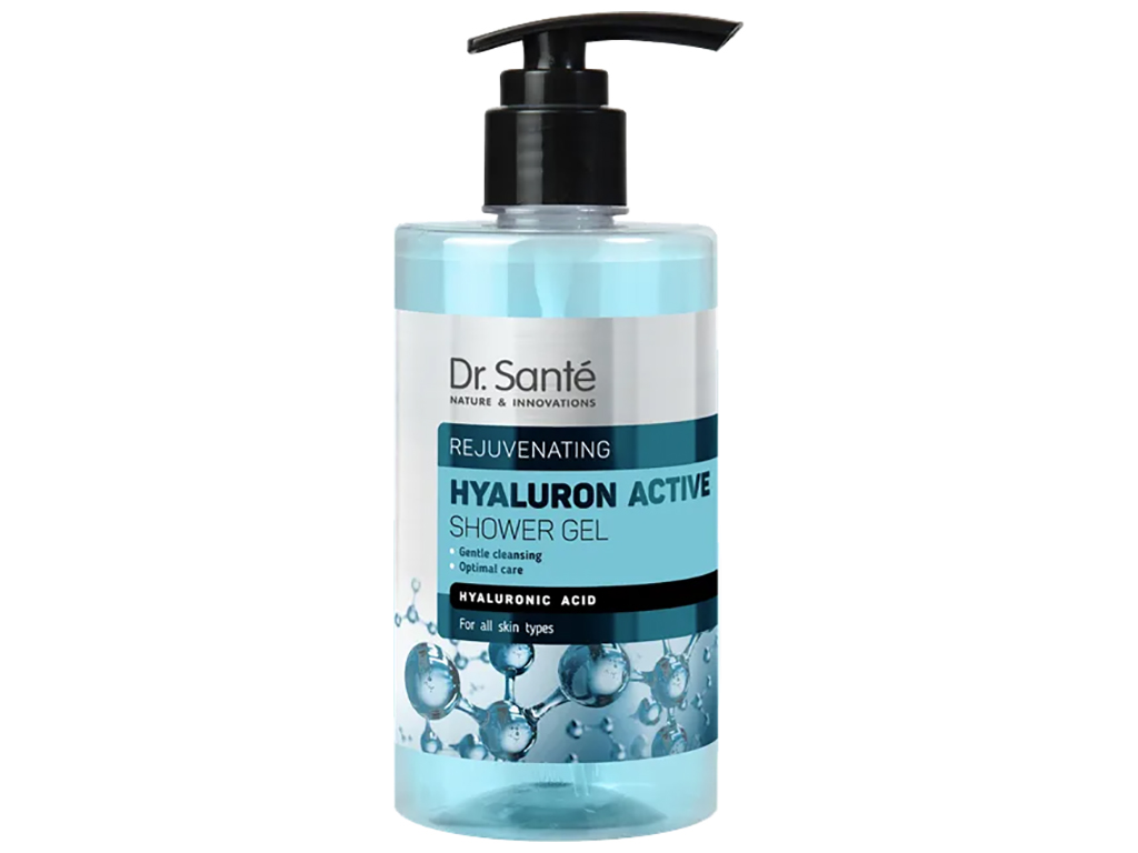 Гель для душу Dr.Sante Hyaluron Active Rejuvenating для всіх типів шкіри 500мл