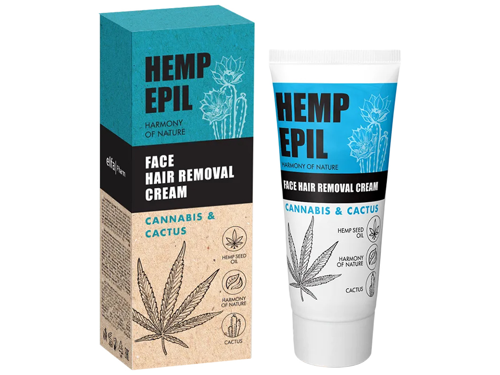 Крем для депиляции лица Hemp Epil 50мл