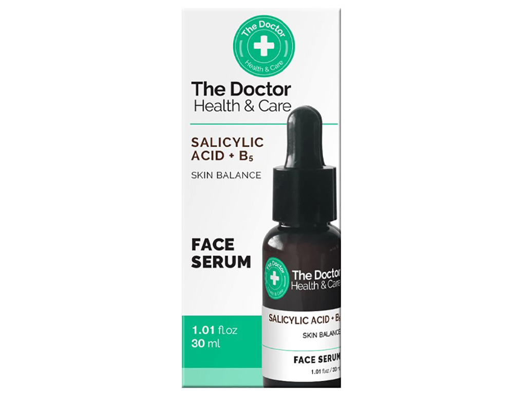 Сироватка для обличчя Dr.Health&Care саліцилова кислота + b5, 30мл