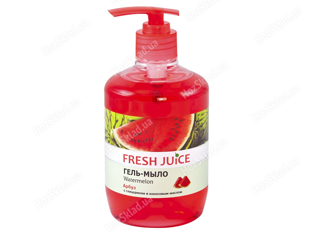 Крем-мило рідке Fresh Juice з гліцерином Watermelon Кавун 460мл
