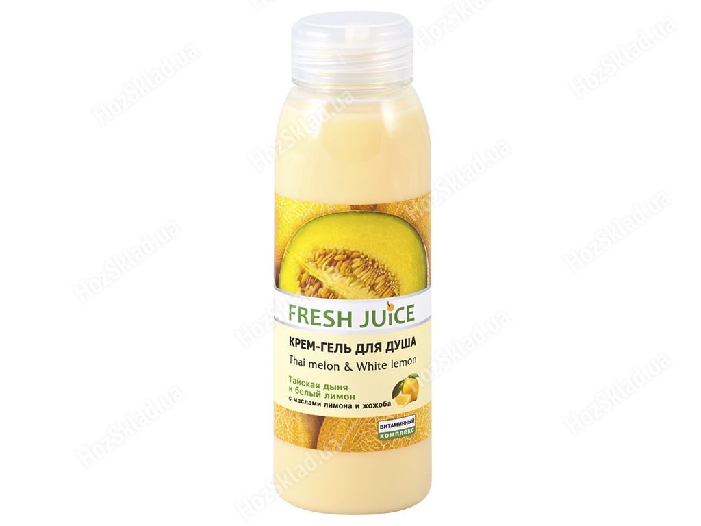 Крем-гель для душа Fresh Juice Thai melon & White lemon дыня и белый лимон 300мл