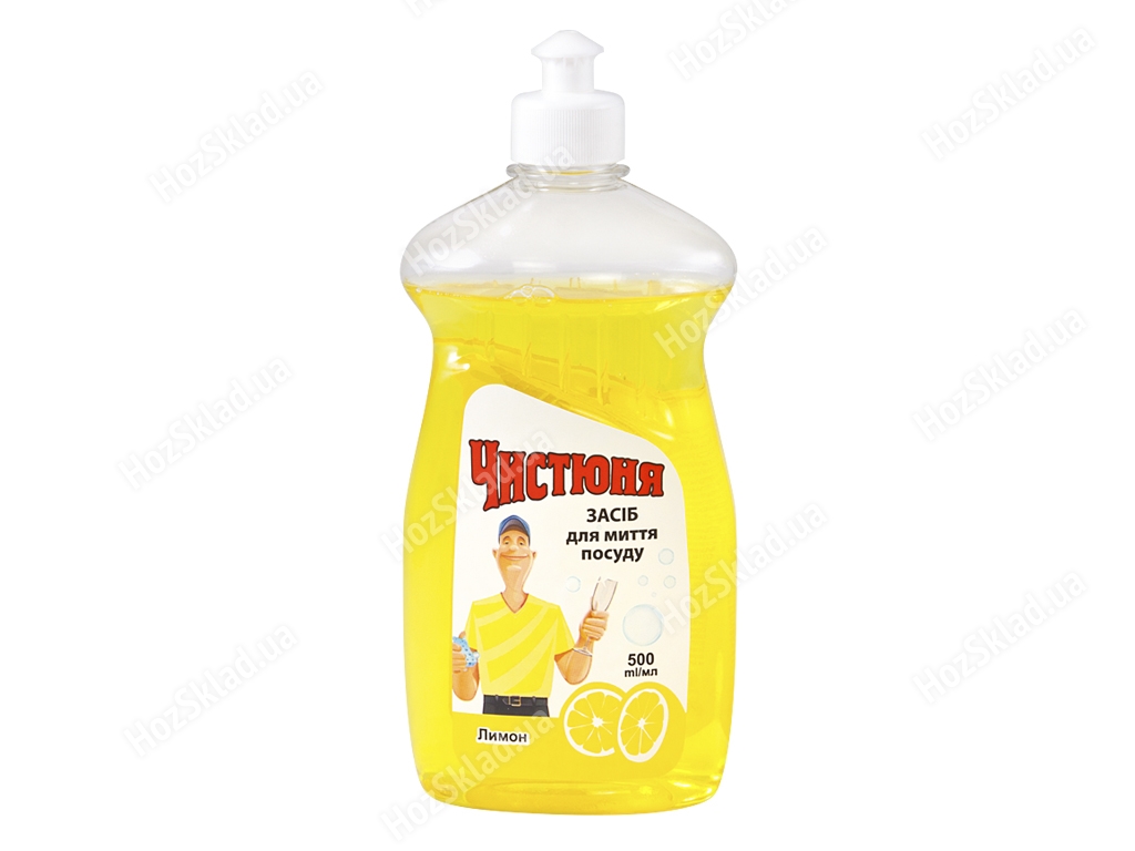 Засіб для миття посуду Чистюня Лимон 500мл