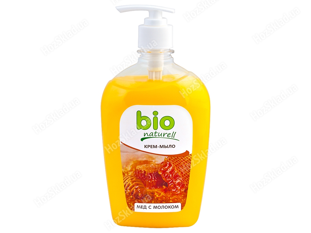 Крем-мыло жидкое BIO Naturell Мед с молоком  500мл