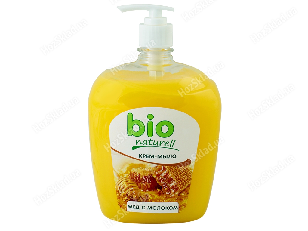 Крем-мило рідке BIO Naturell Мед з молоком 1000мл