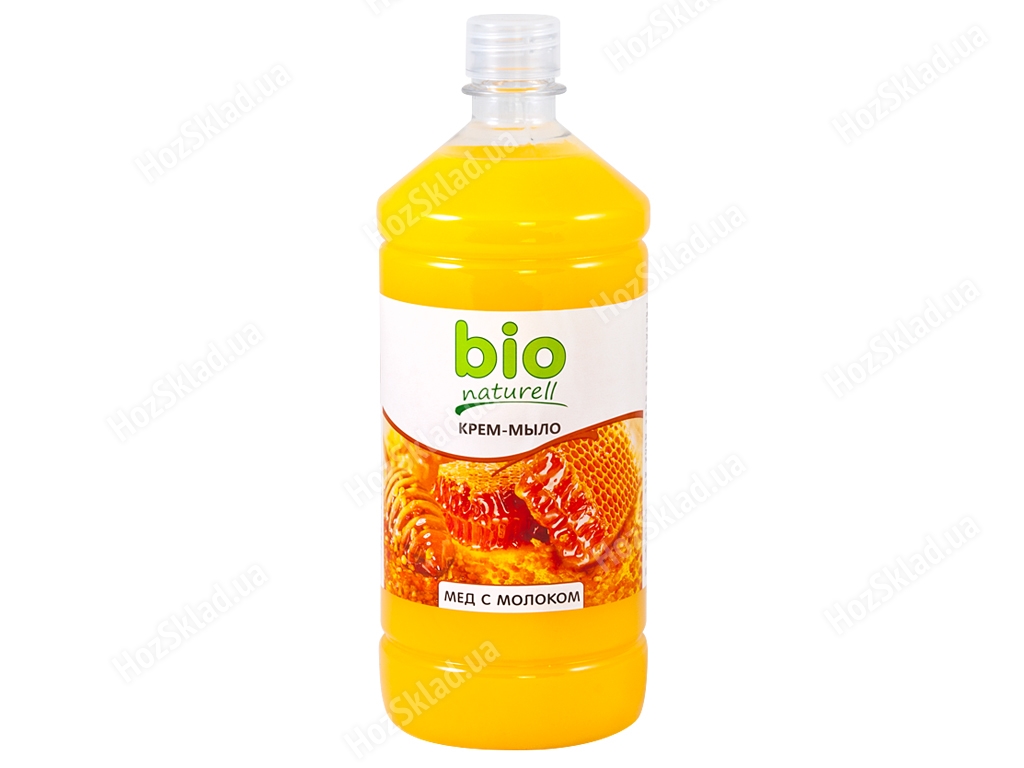 Крем-мыло жидкое BIO Naturell Мед с молоком запаска 1000мл
