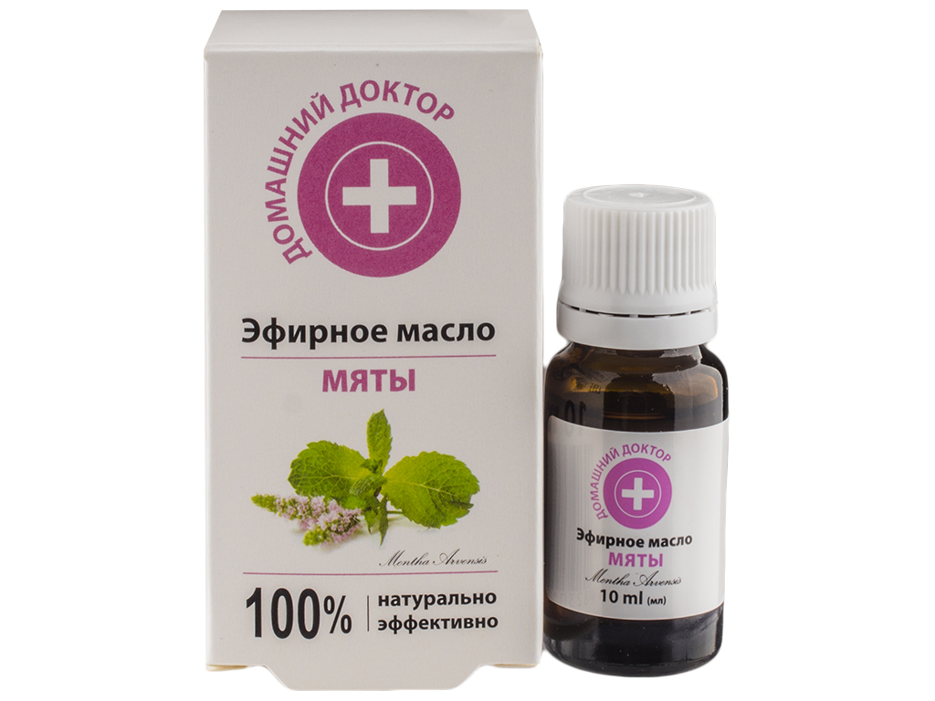 Масло эфирное Домашний доктор "Мята" 10мл