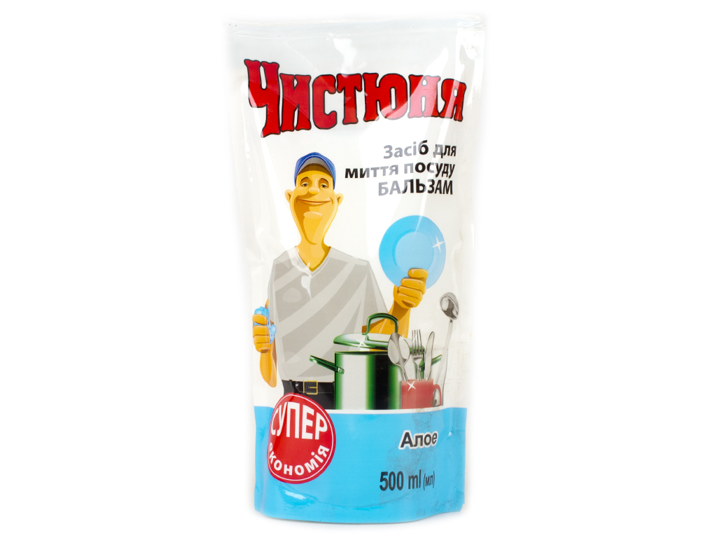 Бальзам для мытья посуды Чистюня "Алоэ" 500мл