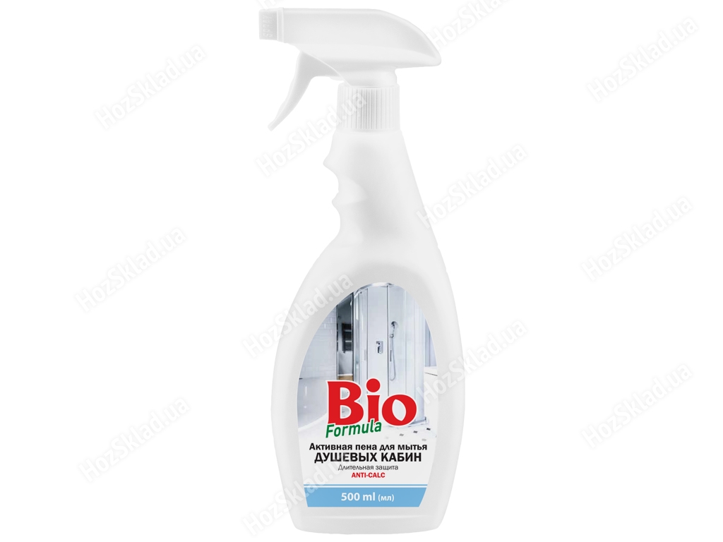 Активная пена Bio Formula Anti-calc для мытья душевых кабин 500мл