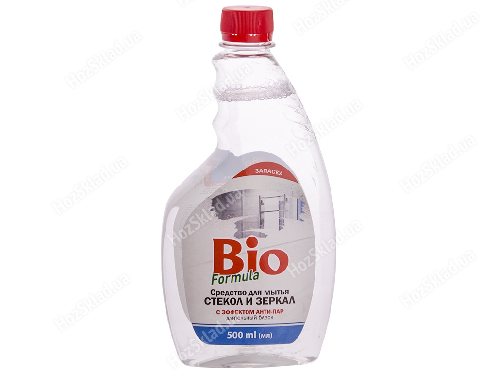 Средство для мытья стекол и зеркал Bio Formula запаска 500мл