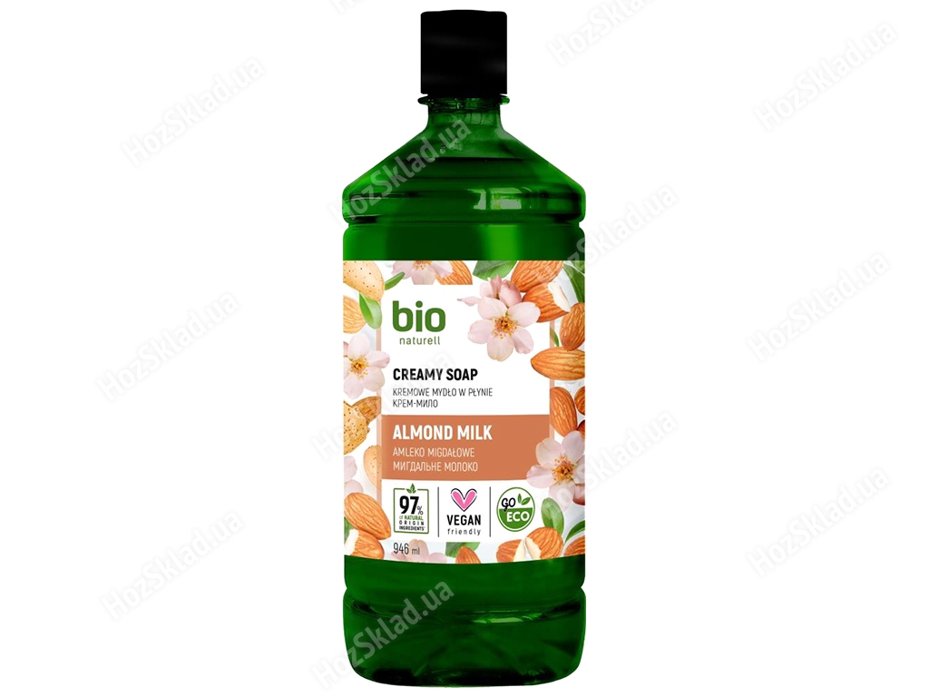Крем-мыло Bio Naturell, Миндальное молоко, 946мл