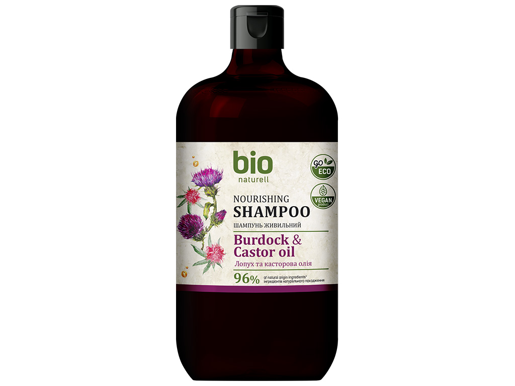 Шампунь для волосся Bio Naturell Eco, Реп'ях і рицинова олія, 946мл