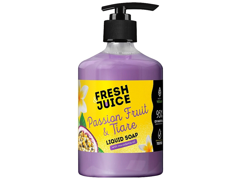 Рідке мило для рук Fresh Juice Passion Fruit & Tiare, 460 мл