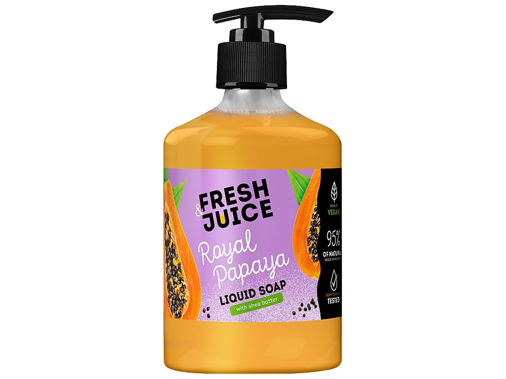 Рідке мило для рук Fresh Juice Royal Papaya, 460 мл