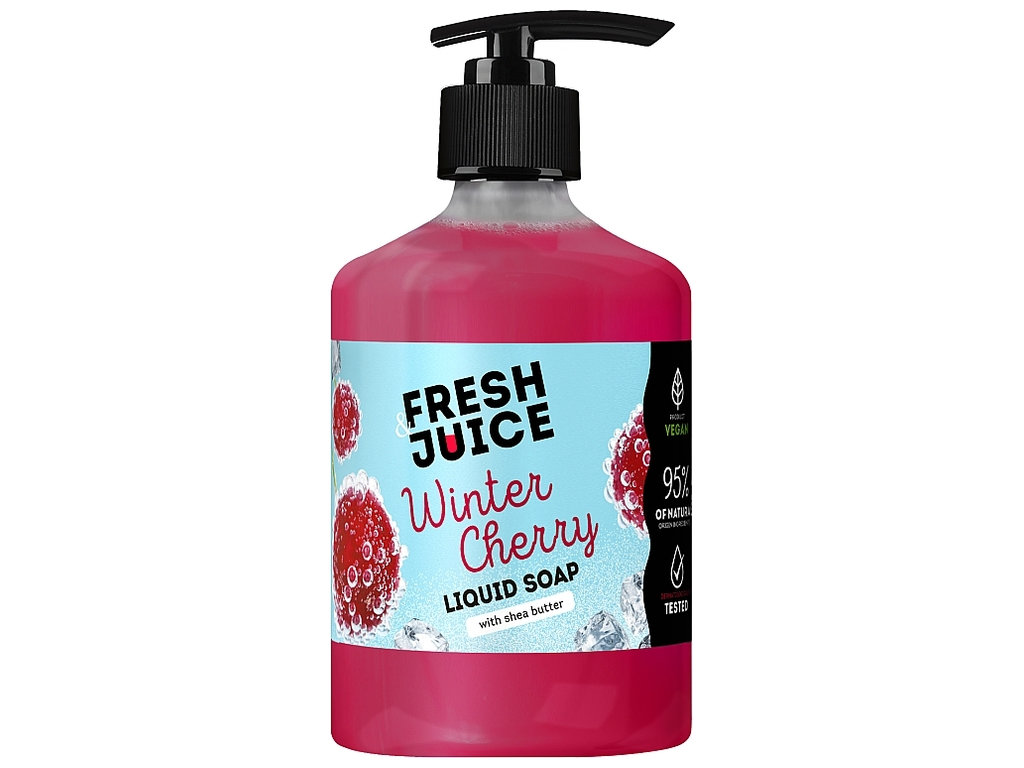 Жидкое мыло для рук Fresh Juice Winter Cherry, 460 мл